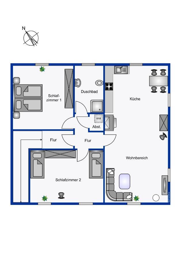 Suedernest 2 Apartment วืคเอาฟ์เฟอร์ ภายนอก รูปภาพ